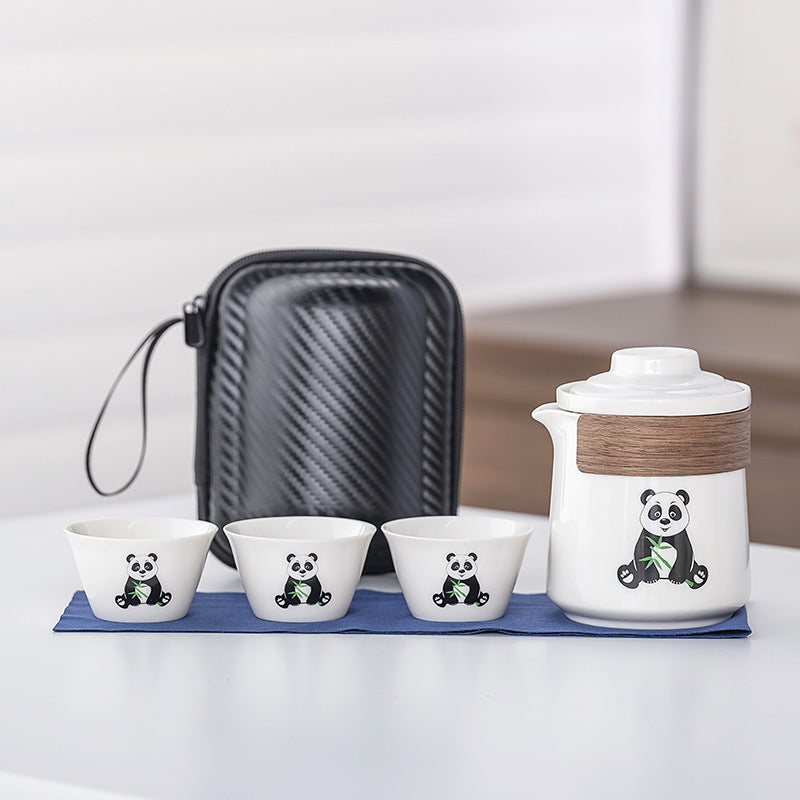 Panda Travel Tea Set