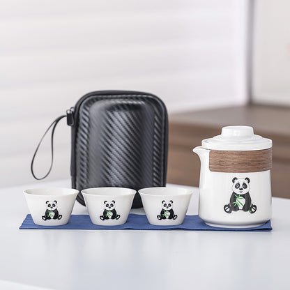 Panda Travel Tea Set